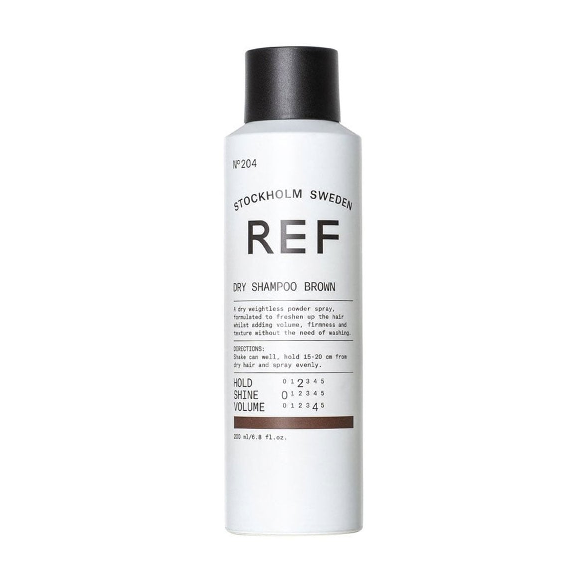 Сухий шампунь REF Dry Shampoo N°204 Brown для русявого волосся, 200 мл